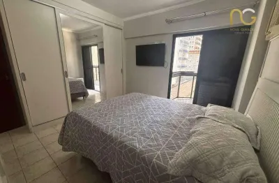 Apartamento com 1 dormitório à venda, 65 m² por r$ 350.000,00 - canto do forte - praia grande/sp