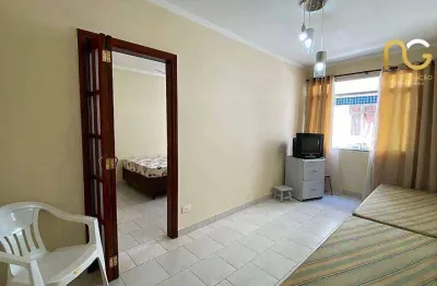 Apartamento no canto do forte - 01 dormitorio - r$ 225 mil