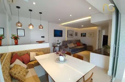 Apartamento à venda, 130 m² por r$ 1.750.000,00 - canto do forte - praia grande/sp