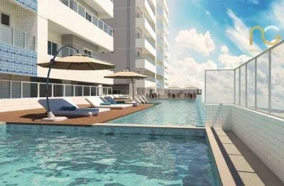 Apartamento com 3 dormitórios à venda, 115 m² por r$ 635.000,00 - vila assunção - praia grande/sp