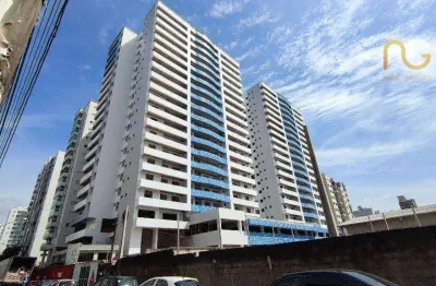 Apartamento com 2 dormitórios 1 suite à venda, 80 m² por r$ 616.000 - ocian - praia grande/sp