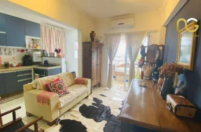 Apartamento com 2 dormitórios à venda, 66 m² por r$ 450.000,00 - aviação - praia grande/sp