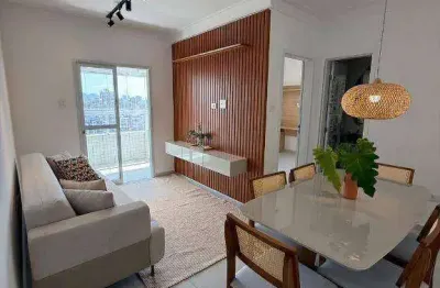 Apartamento com 1 dormitório à venda, 59 m² por r$ 509.900,00 - aviação - praia grande/sp