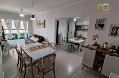 Apartamento com 2 dormitórios à venda, 95 m² por r$ 450.000,00 - tupi - praia grande/sp