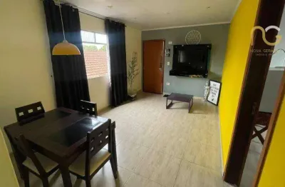 Apartamento com 2 dormitórios à venda, 70 m² por r$ 315.000,00 - boqueirão - praia grande/sp