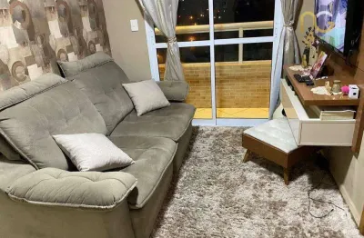 Apartamento com 1 dormitório à venda, 48 m² por r$ 320.000,00 - aviação - praia grande/sp