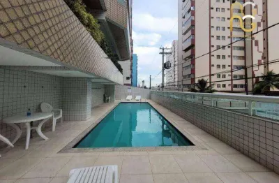 Apartamento com 2 dormitórios à venda, 110 m² por r$ 570.000,00 - vila guilhermina - praia grande/sp