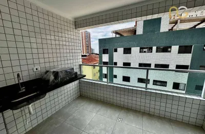 Apartamento com 2 dormitórios à venda, 70 m² por r$ 430.000,00 - aviação - praia grande/sp