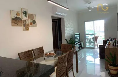 Apartamento com 2 dormitórios à venda, 69 m² por r$ 550.000,00 - tupi - praia grande/sp