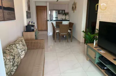 Apartamento com 2 dormitórios à venda, 69 m² por r$ 550.000,00 - tupi - praia grande/sp