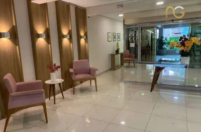 Apartamento com 2 dormitórios à venda, 72 m² por r$ 550.000,00 - canto do forte - praia grande/sp