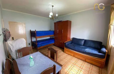 Kitnet com 1 dormitório à venda, 30 m² por r$ 225.000,00 - boqueirão - praia grande/sp
