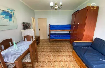 Kitnet com 1 dormitório à venda, 30 m² por r$ 215.000,00 - boqueirão - praia grande/sp