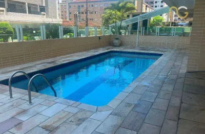 Apartamento com 2 dormitórios à venda, 84 m² por r$ 380.000,00 - tupi - praia grande/sp