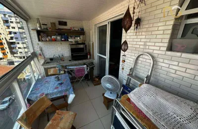 Apartamento 2 dormitorios 1 suite bairro tupi/praia grande-sp