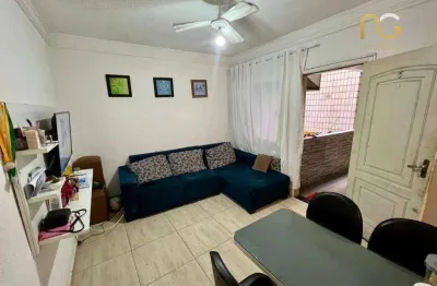 Apartamento terreo com 2 dormitórios à venda, 63 m² por r$ 310.000 - tupi - praia grande/sp