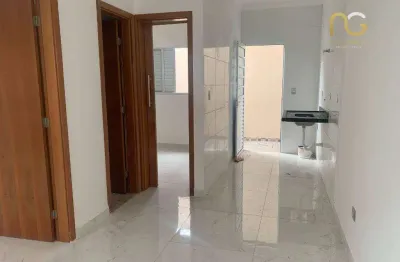 Casa com 2 dormitórios à venda por r$ 320.000,00 - mirim - praia grande/sp