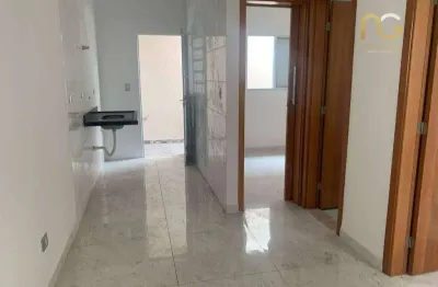 Casa com 2 dormitórios à venda por r$ 320.000,00 - mirim - praia grande/sp
