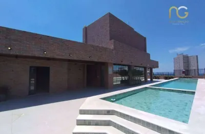 Apartamento novo !2 dormitórios à venda, 73 m² por r$ 587.000 - aviação - praia grande/sp