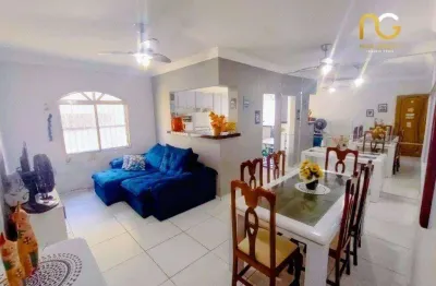 Apartamento com 2 dormitórios à venda, 75 m² por r$ 415.000,00 - tupi - praia grande/sp