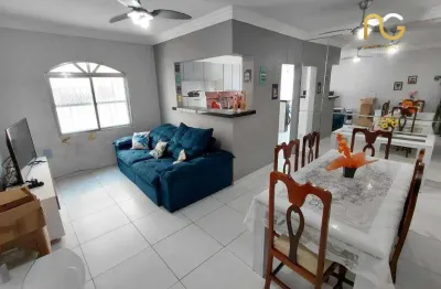 Apartamento com 2 dormitórios à venda, 75 m² por r$ 415.000,00 - tupi - praia grande/sp