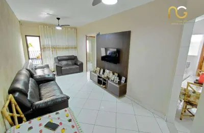 Apartamento com 2 dormitórios à venda, 78 m² por r$ 420.000,00 - vila assunção - praia grande/sp