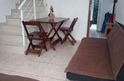Sobrado com 2 dormitórios à venda, 60 m² por r$ 350.000,00 - balneario maracanã - praia grande/sp