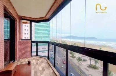 Apartamento com 3 dormitórios à venda, 134 m² por r$ 990.000,00 - vila guilhermina - praia grande/sp