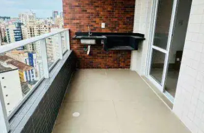Apartamento novo 01 dormitorio 01 suite - guilhermina /praia grande-sp
