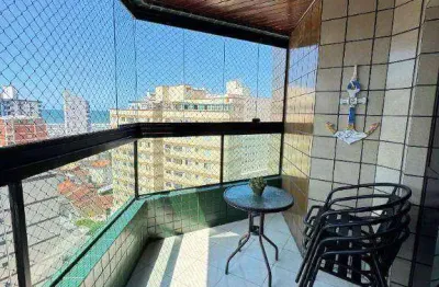 Apartamento com 2 dormitórios à venda, 96 m² por r$ 450.000,00 - tupi - praia grande/sp