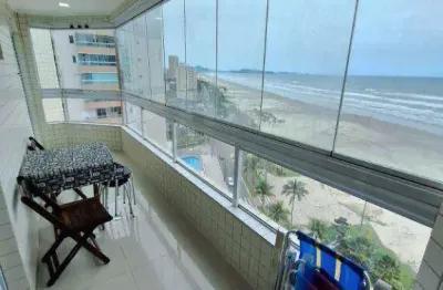 Apartamento com 1 dormitório à venda, 50 m² por r$ 435.000,00 - balneário pires - praia grande/sp