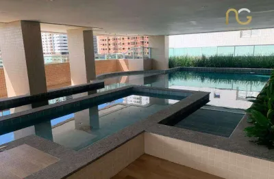Apartamento com 3 dormitórios à venda, 102 m² por r$ 615.000,00 - aviação - praia grande/sp