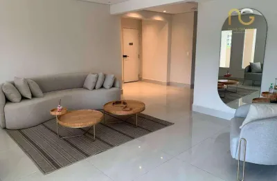 Apartamento com 3 dormitórios à venda, 102 m² por r$ 658.000,00 - aviação - praia grande/sp