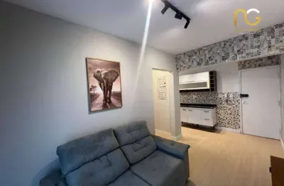 Apartamento com 1 dormitório à venda, 36 m² por r$ 325.000,00 - balneário pires - praia grande/sp
