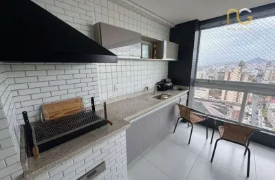 Apartamento com 2 dormitórios à venda, 93 m² por r$ 795.000,00 - tupi - praia grande/sp