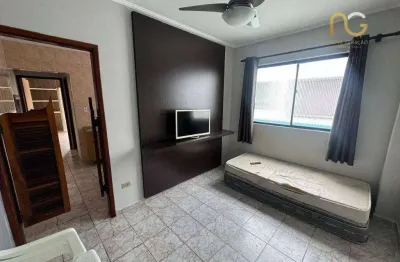 Apartamento com 1 dormitório à venda, 45 m² por r$ 255.000,00 - vilamar - praia grande/sp