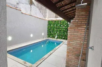 Casa à venda, 90 m² por r$ 680.000,00 - mirim - praia grande/sp