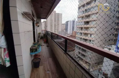 Apartamento com 3 dormitórios à venda, 104 m² por r$ 550.000,00 - tupi - praia grande/sp