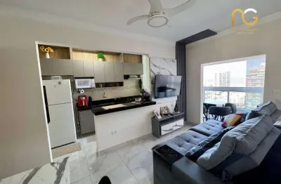 Apartamento com 2 dormitórios à venda, 61 m² por r$ 560.000,00 - tupi - praia grande/sp