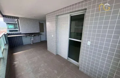 Apartamento com 2 dormitórios à venda, 77 m² por r$ 544.000 - caiçara - praia grande/sp