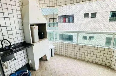 Apartamento com 2 dormitórios à venda, 80 m² por r$ 510.000,00 - vila guilhermina - praia grande/sp