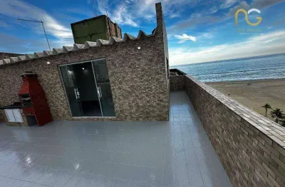 Apartamento duplex com 2 dormitórios à venda, 155 m² por r$ 550.000,00 - aviação - praia grande/sp