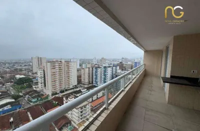 Apartamento com 2 dormitórios à venda, 84 m² por r$ 450.000,00 - aviação - praia grande/sp
