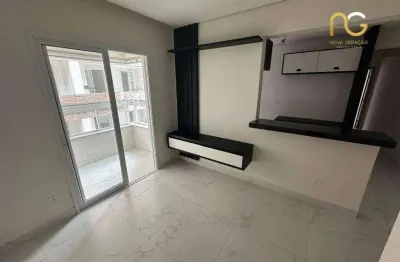 Apartamento com 2 dormitórios à venda, 71 m² por r$ 589.000,00 - vilamar - praia grande/sp