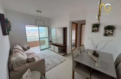 Apartamento com 2 dormitórios à venda, 70 m² por r$ 515.000,00 - aviação - praia grande/sp