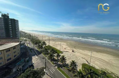 Kitnet com 1 dormitório à venda, 28 m² por r$ 210.000,00 - vilamar - praia grande/sp