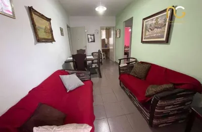 Apartamento com 2 dormitórios à venda, 71 m² por r$ 350.000,00 - vilamar - praia grande/sp