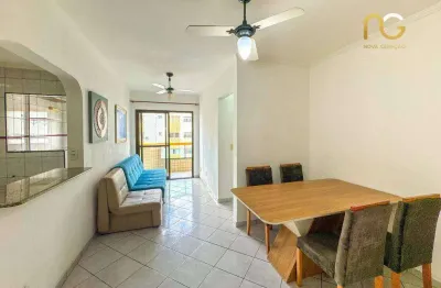 Apartamento com 1 dormitório à venda, 54 m² por r$ 295.000,00 - tupi - praia grande/sp