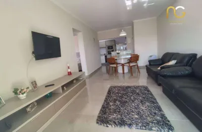 Aparatmento com vista mar ! semi-mobiliado, 2 dormitórios , sacada