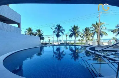 Residencial frente mar - apto novo - 02 dormitorios 01 suite - jd.real/praia grande-sp